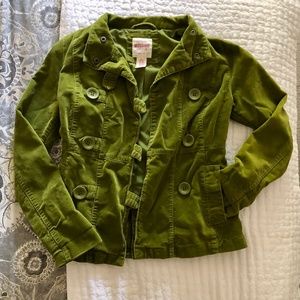 Mossimo Supply Co. Green Pea Coat Size S